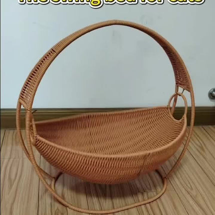 UNICORN Large Handwoven Cat Hammock for Home Use, Easy to Assemble