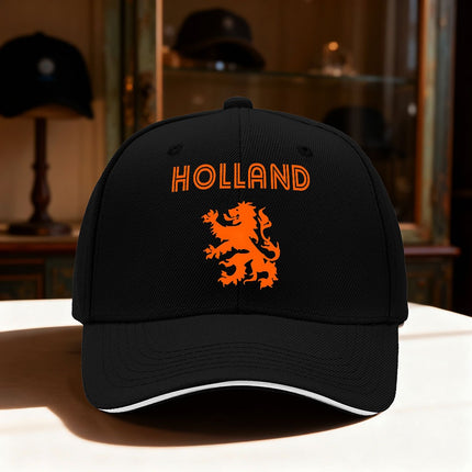 UNICORN Holland Lion Flag Logo Baseball Cap, Lightweight Casual Style, Unisex