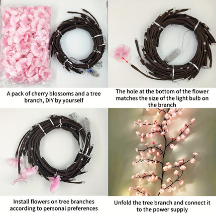 UNICORN 72LEDS/96LEDS, pink sakura, blue sakura USB powered