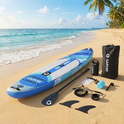 UNICORN Inflatable Paddle Board Measuring 323×81×15Cm, Supports Up to 204.12KG