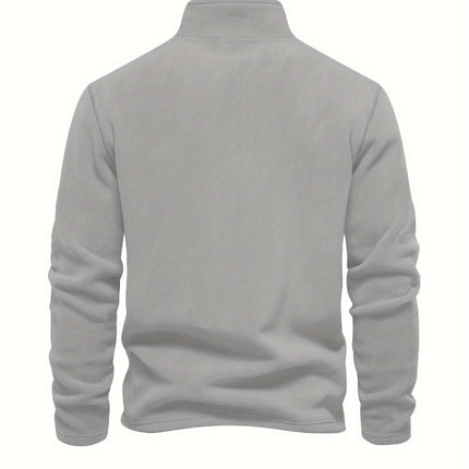 UNICORN Fleece Sweatshirt with Long Sleeves And Quarter-Zip s m l xl xxl xxxl