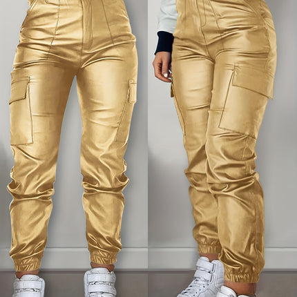 UNICORN Solid Color Pants for Women with Symmetrical Pockets for Casual Wear s m l xl xxl