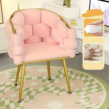 UNICORN elegant white pink gray green Makeup Chair Perfect for Bedrooms, Nail Art