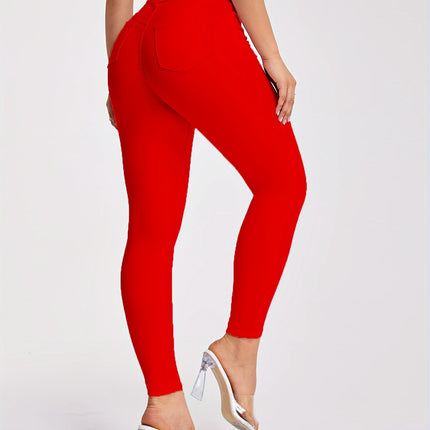 UNICORN Women Sports Casual Stretch Long Pants Pink Red White Black xs s m l xl xxl