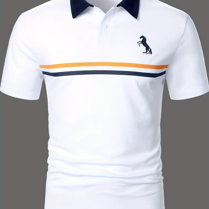 UNICORN Men's Fashion Casual Short Sleeve Printed Shirt