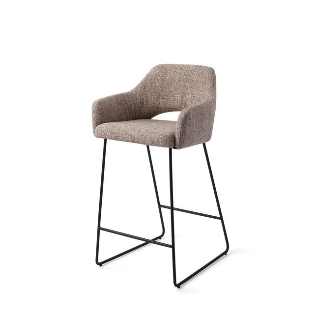 UNICORN Bar stool light gray 51x50x89 cm