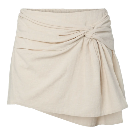Agnes skort deep natural