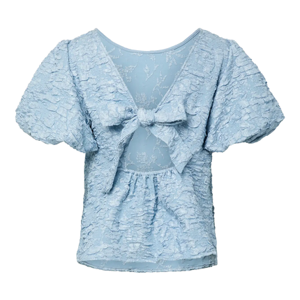 Gretchen top cashmere blue