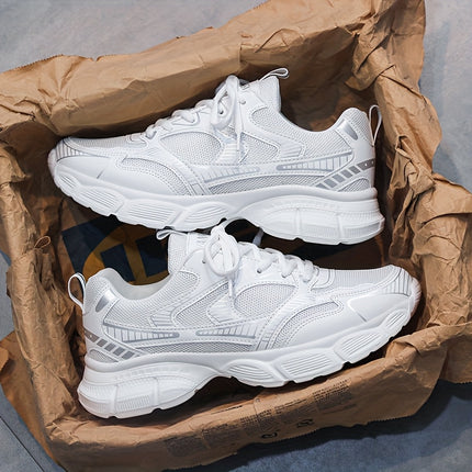 UNICORN Men'S Breathable Mesh Athletic Shoes Casual Athletic Look