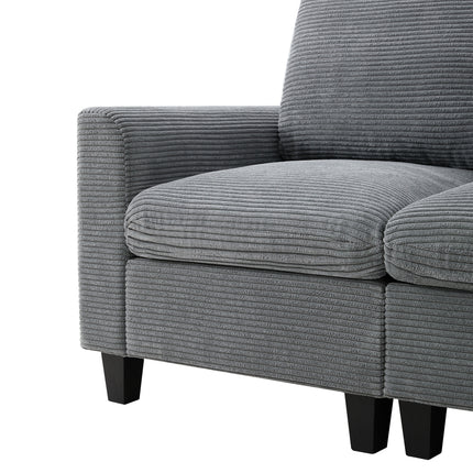 UNICORN Modern L-shaped sofa the first choice for small apartments Gray Beige