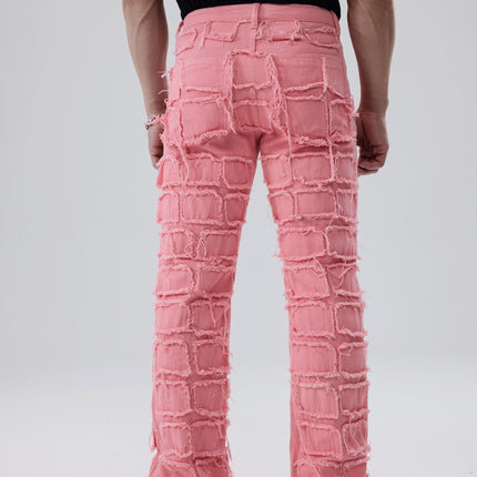 UNICORN Men'S Stylish Patchwork Casual Jeans s m l xl xxl