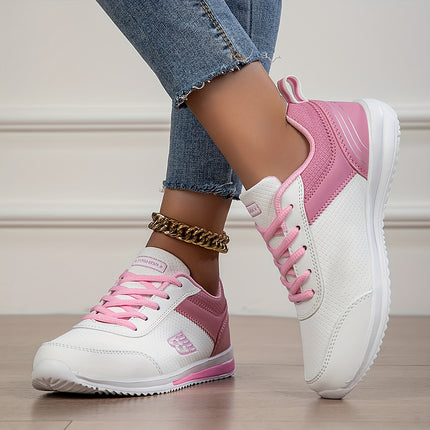 UNICORN White Casual Sneakers for Women, Lightweight And Breathable