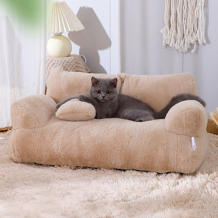 UNICORN Gray Brown Beige Pink Cat Sofa Bed All Seasons Pet Sofa