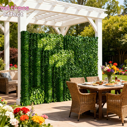 UNICORN 4 Artificial Vine Outdoor Privacy Screen Panels Length 51.5cm X 206cm