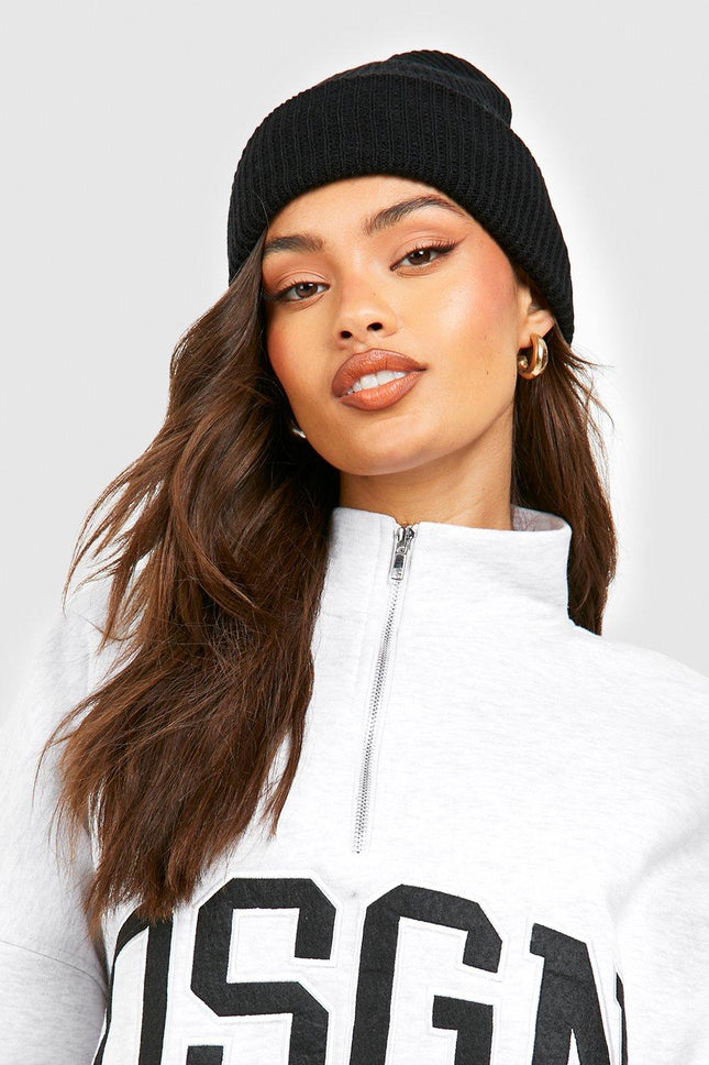 UNICORN Women's Basic Ribbed Hat One size