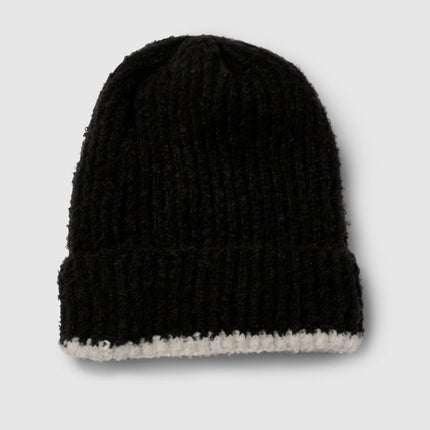 UNICORN Women's Contrasting Fluffy Knitted Hat One size