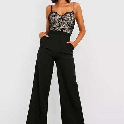 UNICORN Women's jumpsuit beige nude black s m l xl xxl