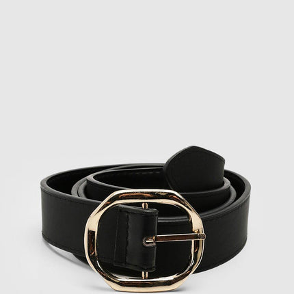 UNICORN Women's belt with buckle black one size