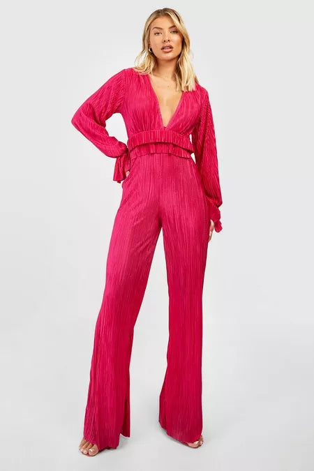 UNICORN Women's jumpsuit s m l dark pink black