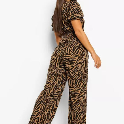 UNICORN Women's jumpsuit brown zebra xxl