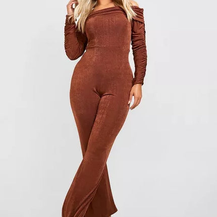 UNICORN Women's jumpsuit orange brown s m l xl xxl