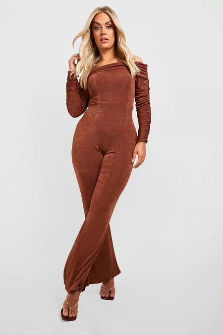 UNICORN Women's jumpsuit orange brown s m l xl xxl