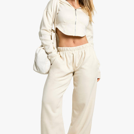 UNICORN Tracksuit with Corset Vest and Straight Leg Jogging Pants s m l xl