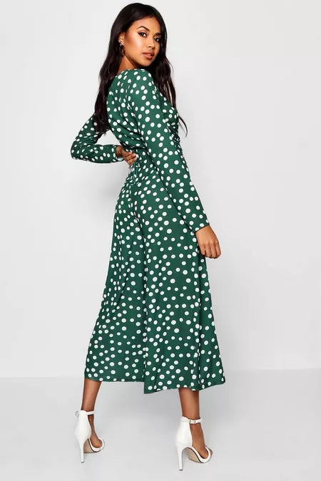UNICORN Women's jumpsuit dots dark green navy blue s m l xl xxl