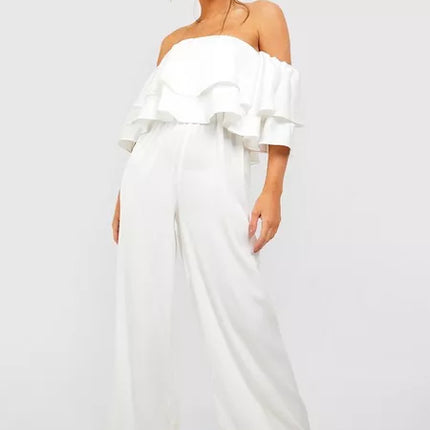 UNICORN Women's jumpsuit white red s m l