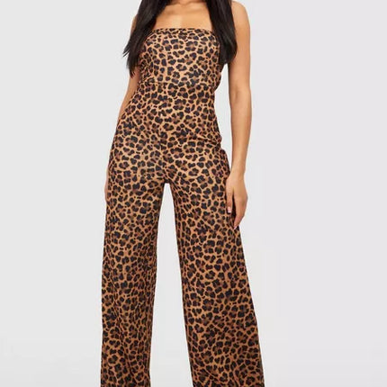 UNICORN Women's jumpsuit leopard s m