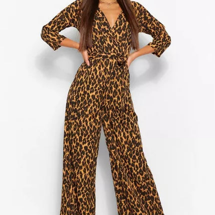 UNICORN Women's jumpsuit leopard xs s