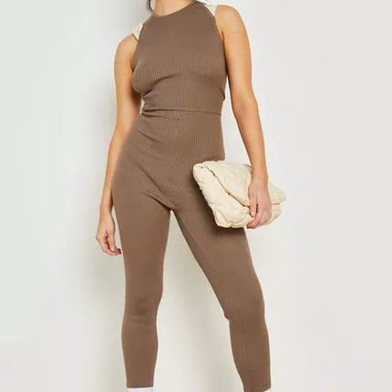 UNICORN Women's jumpsuit pink brown s m l