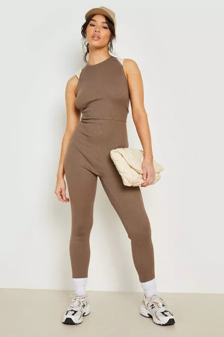 UNICORN Women's jumpsuit pink brown s m l