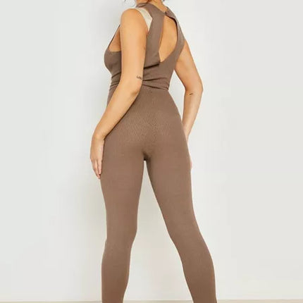 UNICORN Women's jumpsuit pink brown s m l