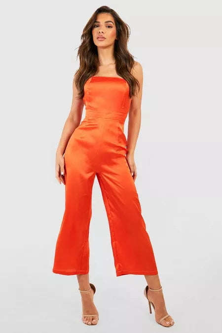 UNICORN Women's jumpsuit orange beige l xl xxl