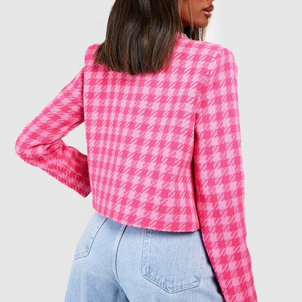 UNICORN Women's checked jacket pink s m l