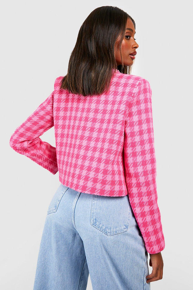 UNICORN Women's checked jacket pink s m l