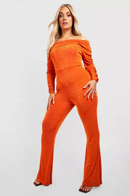 UNICORN Women's jumpsuit orange brown s m l xl xxl