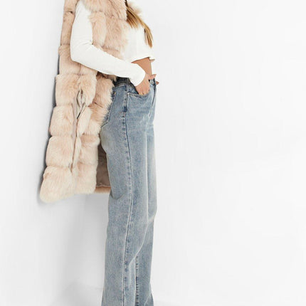 UNICORN Women's woolly beige coat s m l xl xxl