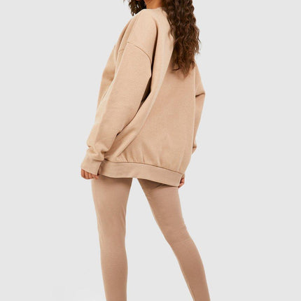 UNICORN Women's Oversized Tracksuit With Sweater And Leggings XS S