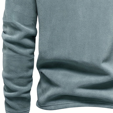 UNICORN Men's Sweatshirt with Stand-Up Collar, Half-Zip, Long Sleeves s m l xl xxl