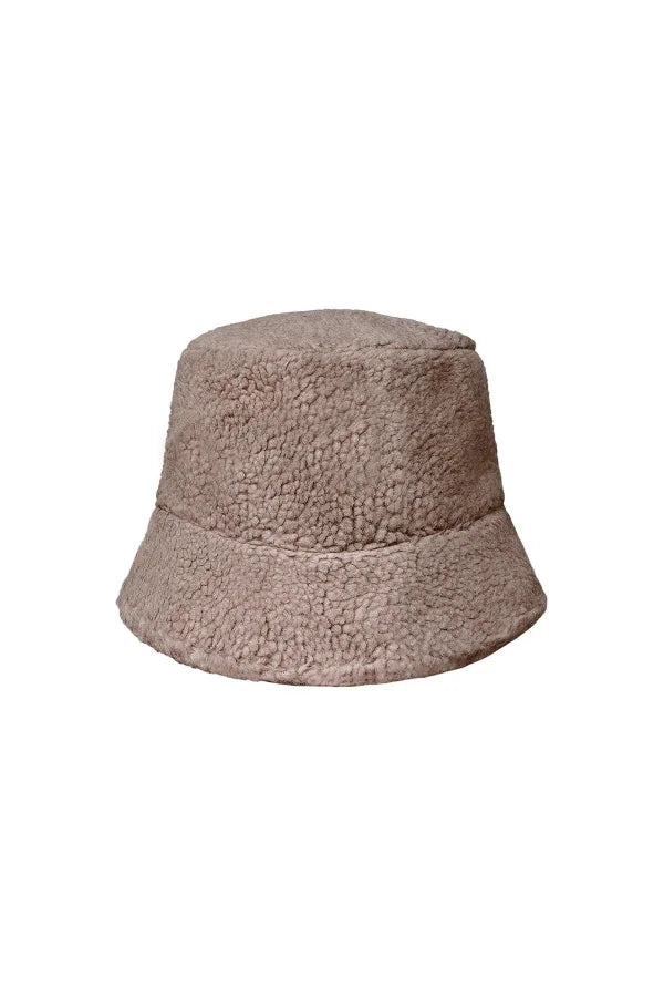UNICORN Women's hat woolly dark beige s m l