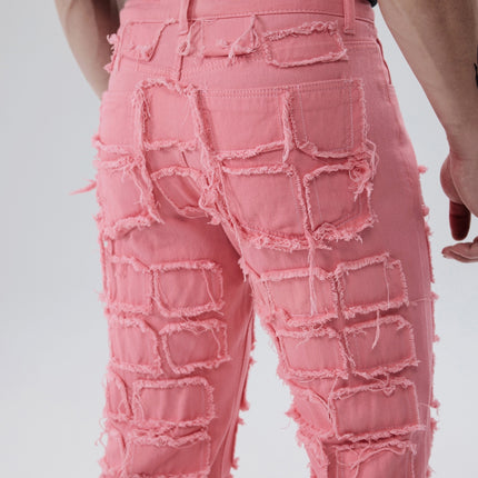 UNICORN Men'S Stylish Patchwork Casual Jeans s m l xl xxl