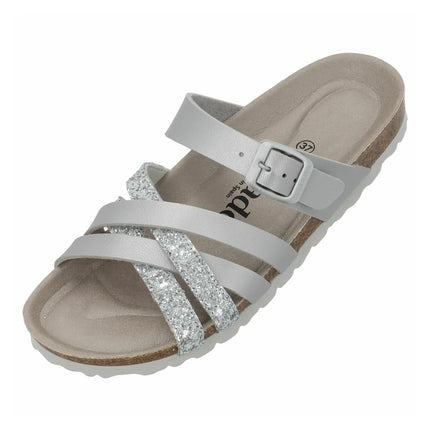 UNICORN Mules - silver 36 37 38 39 40 41 42 43 44