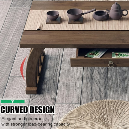UNICORN Arch-Leg Foldable Solid Wood Tatami Low Table