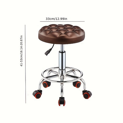 UNICORN Multifunctional Barber Chair Red Brown Black