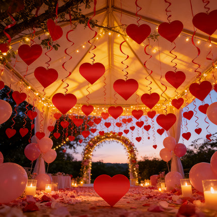 UNICORN 24pcs Large Wedding & Valentine's Garland Decorations