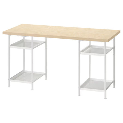 UNICORN Desk vibrant pine white 140x60 cm