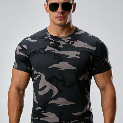 UNICORN Camouflage Short-Sleeve T-Shirt Daily Versatile Wear s m l xl