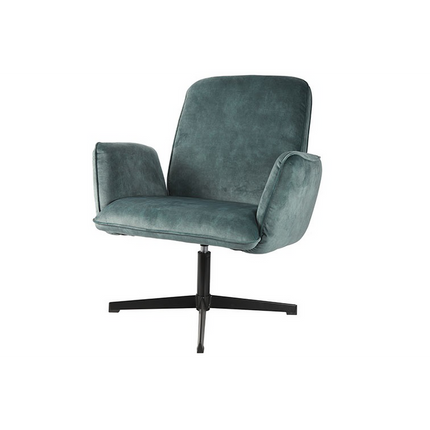 UNICORN Armchair velvet green 75x80x90